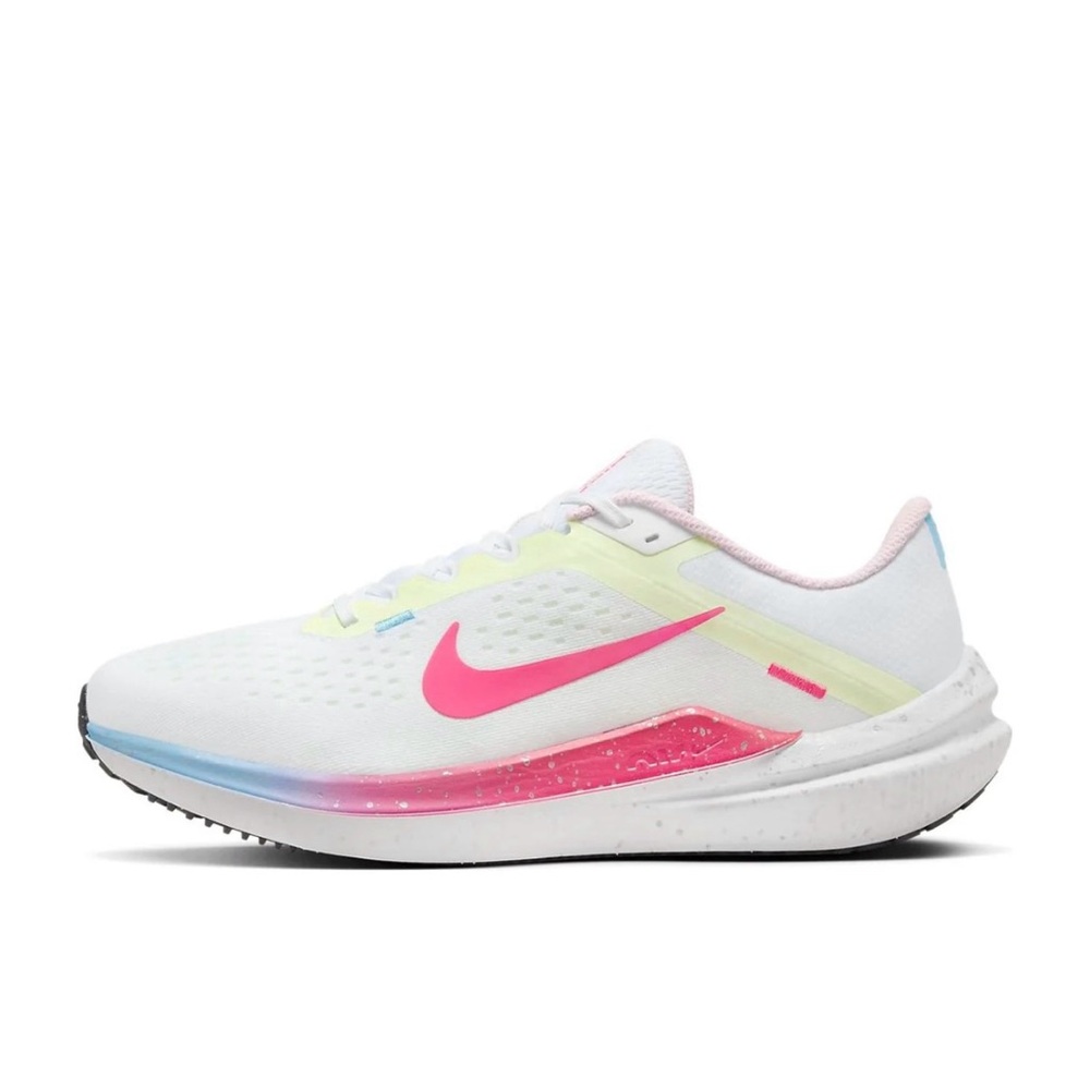 New Nike Air Winflo 10 White Hyper Pink Volt Women’s Running Shoes FZ3973 100